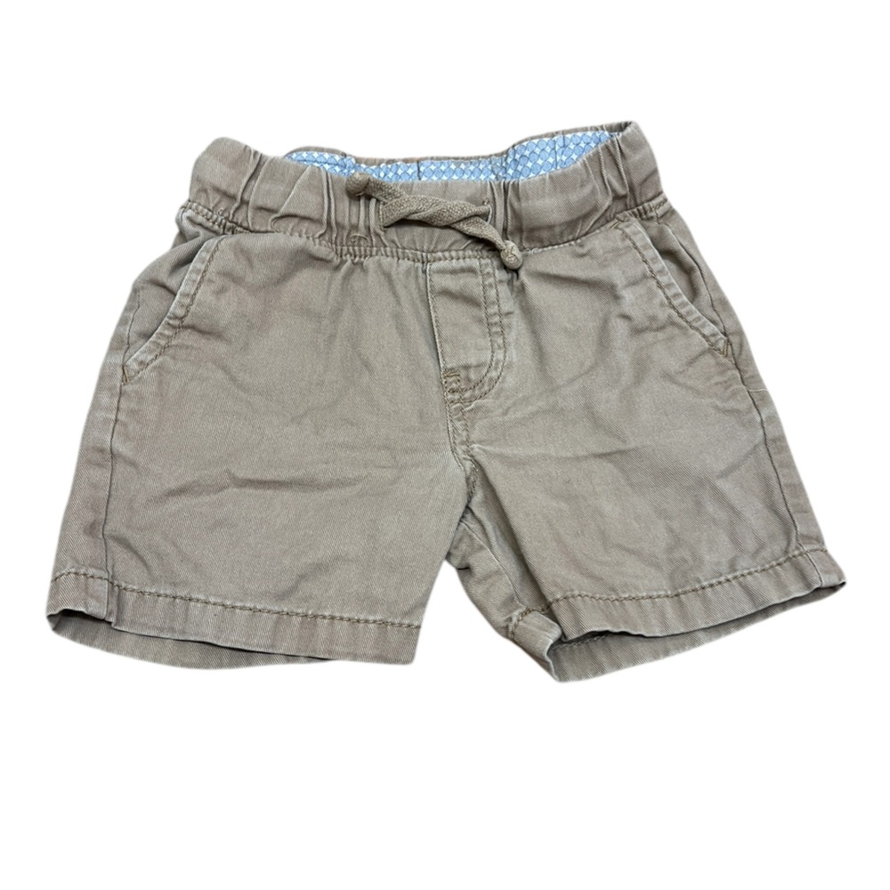 Ben Sherman Toddler Boys Size 3T Tan Shorts with Drawstring Waist